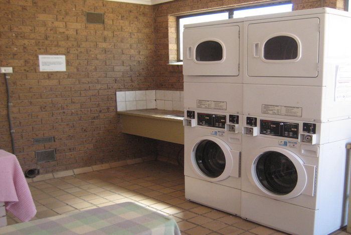 caravan park laundry